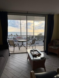 View from living room/kitchen space