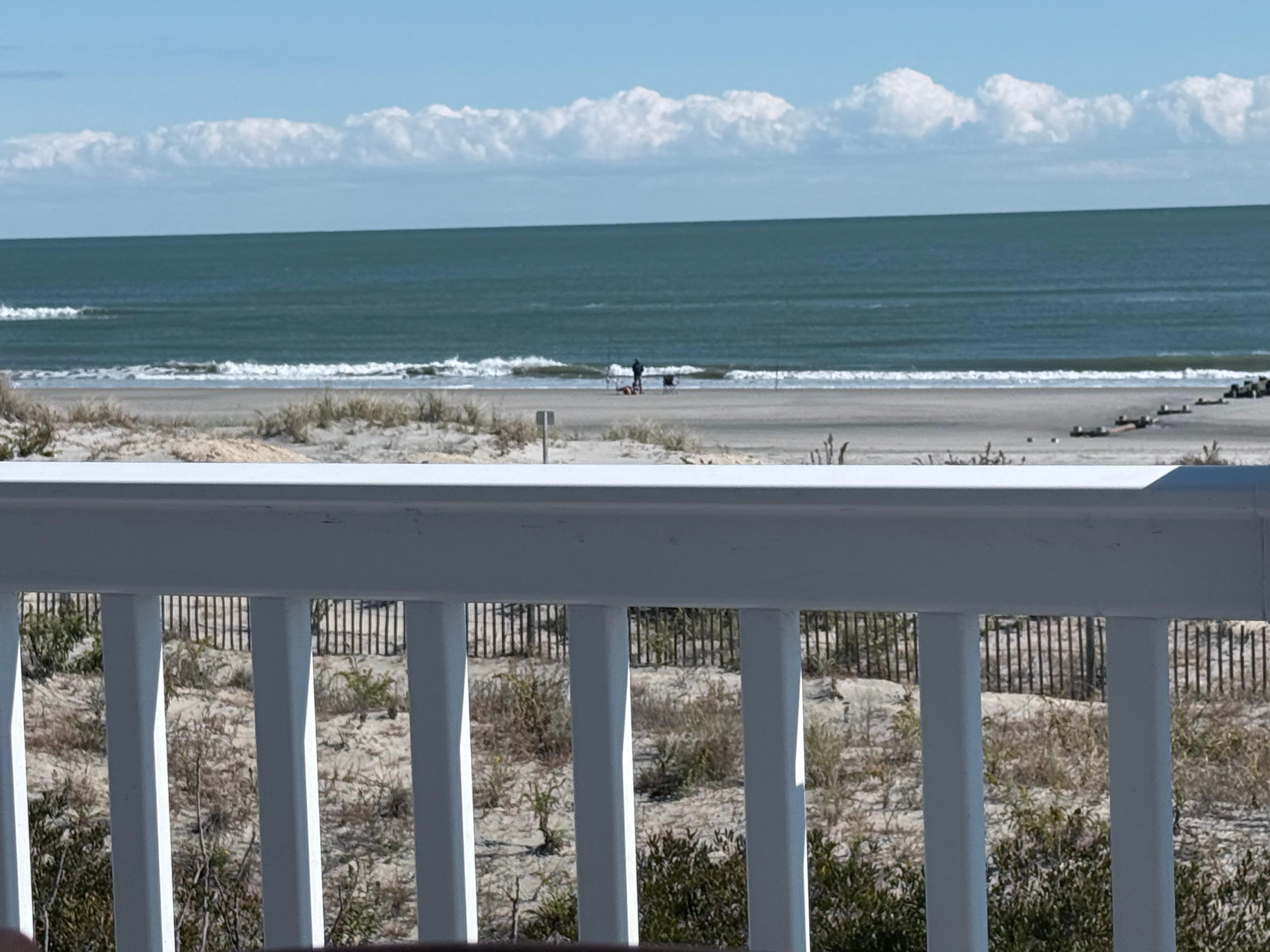 Enjoyed the beach during my the day. 