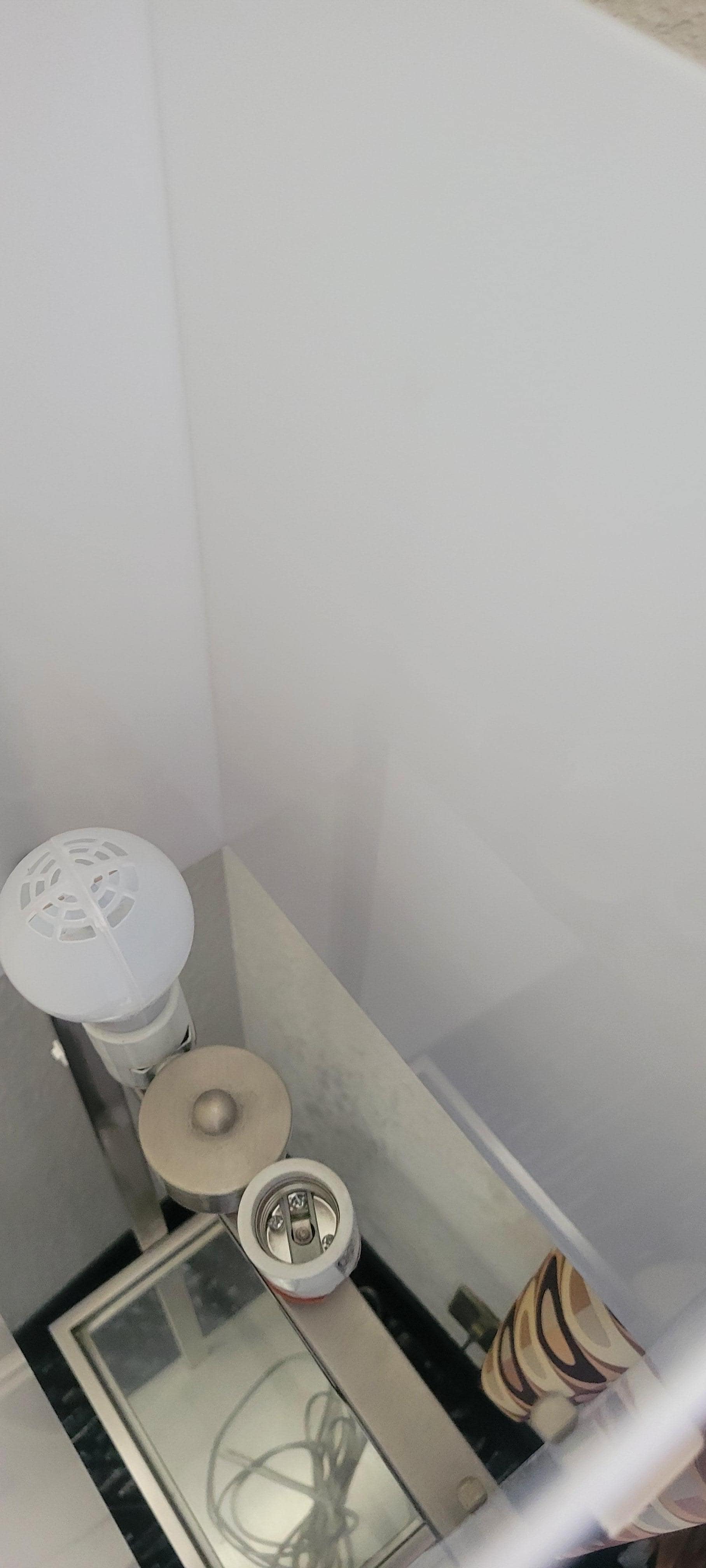 Missing bulbs, light switch didn't work