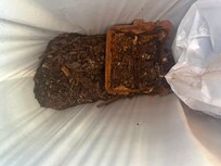What we removed from grill