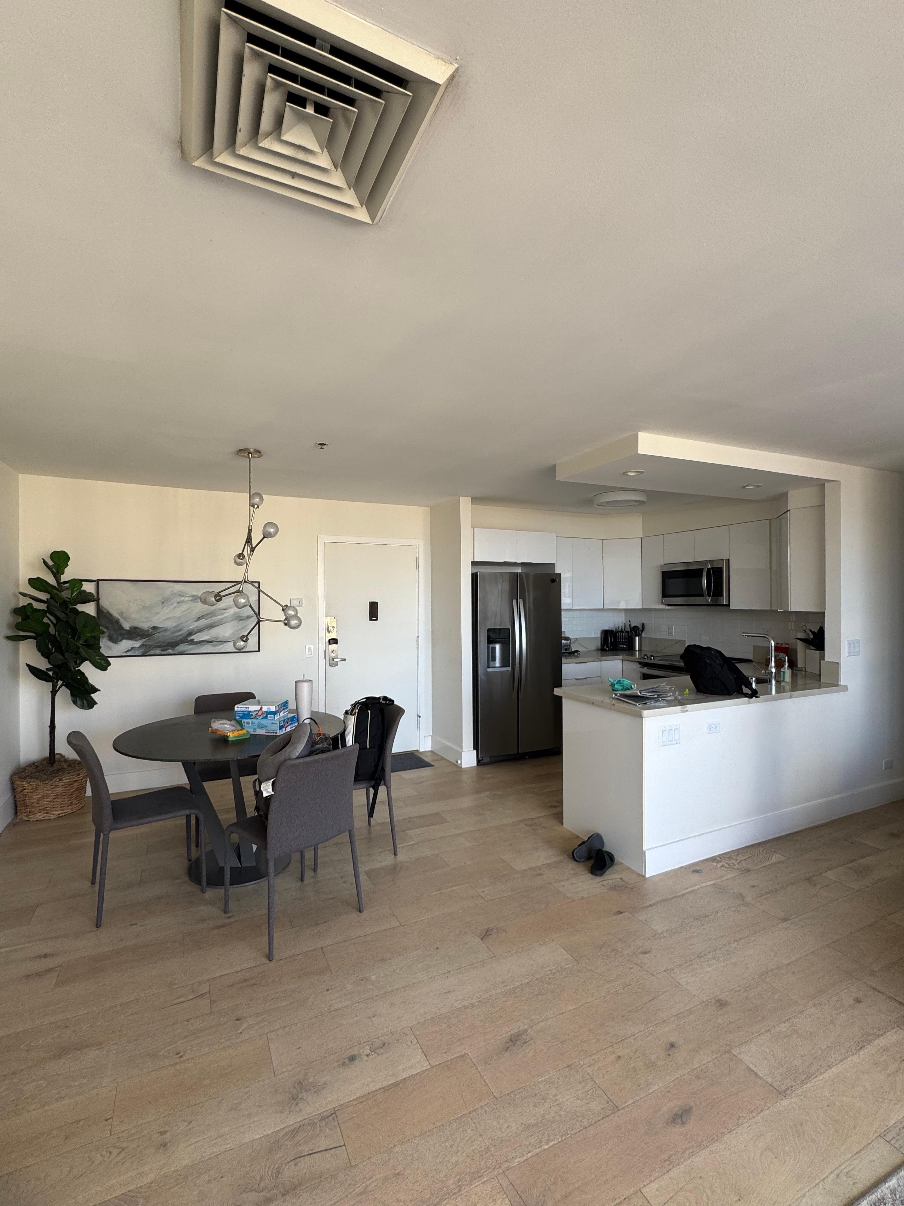 Kitchen and dining room