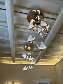 Beleuchtung im Frühstückszimmet