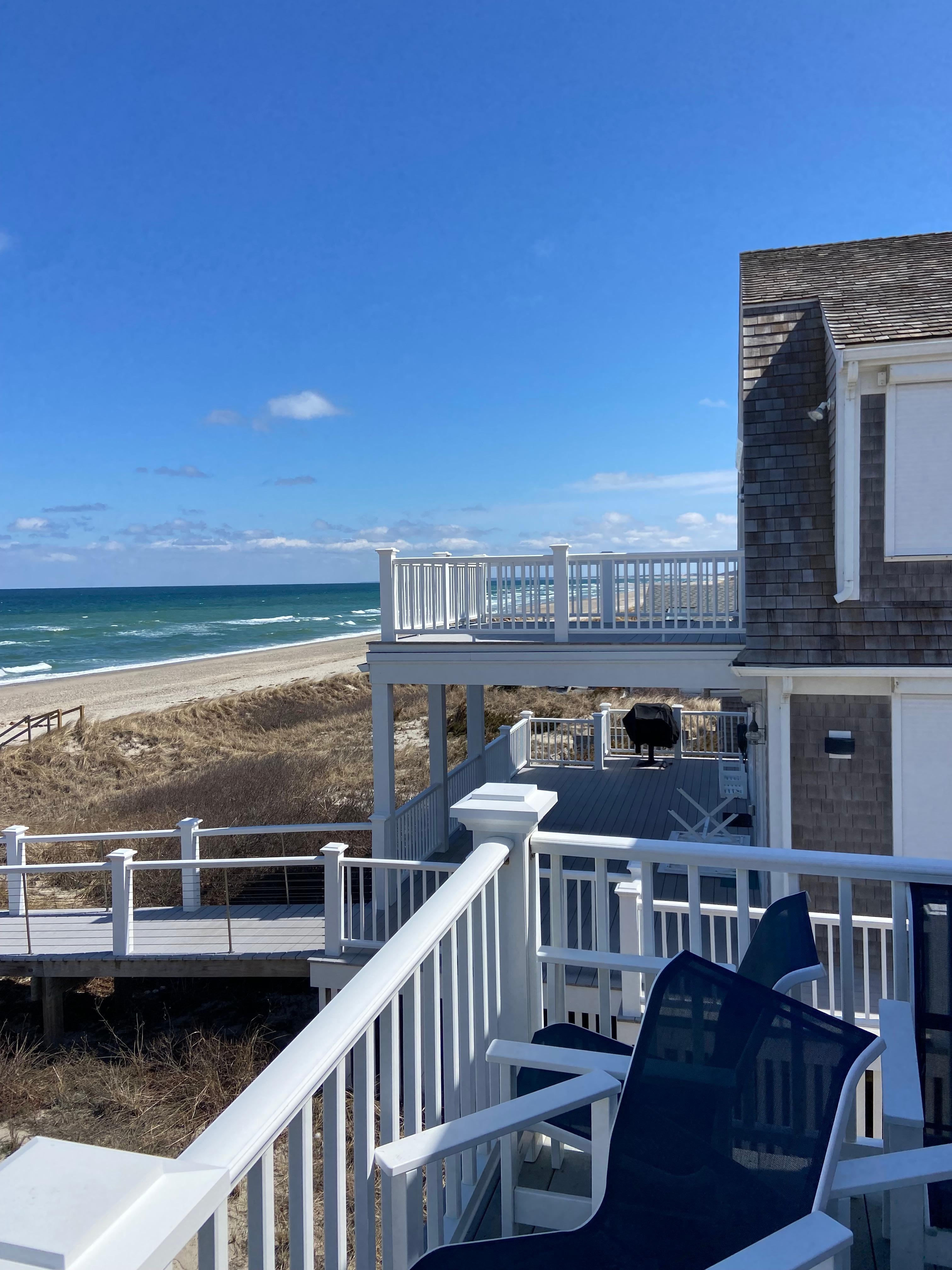 View from upstairs deck.