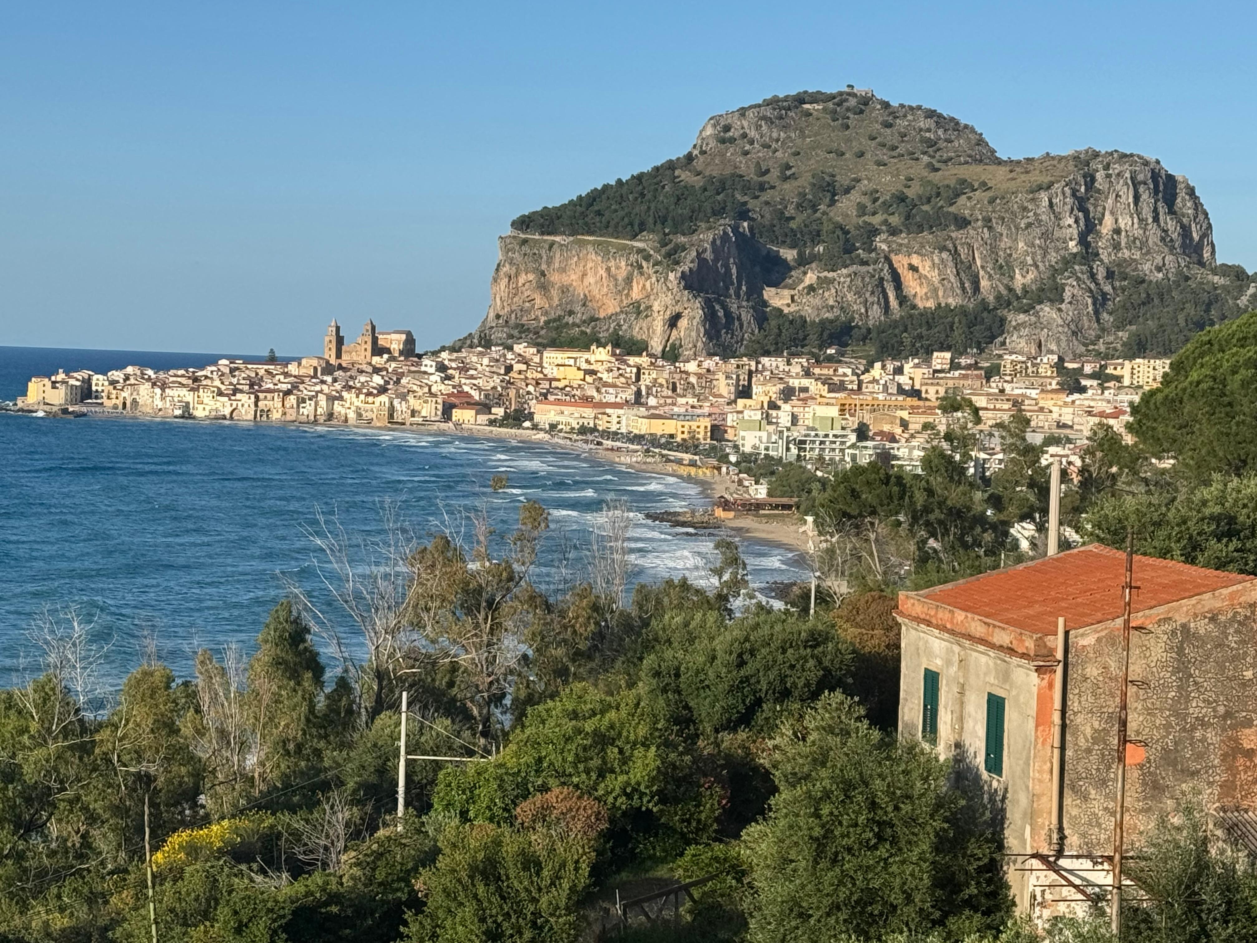 Cefalu at noon.