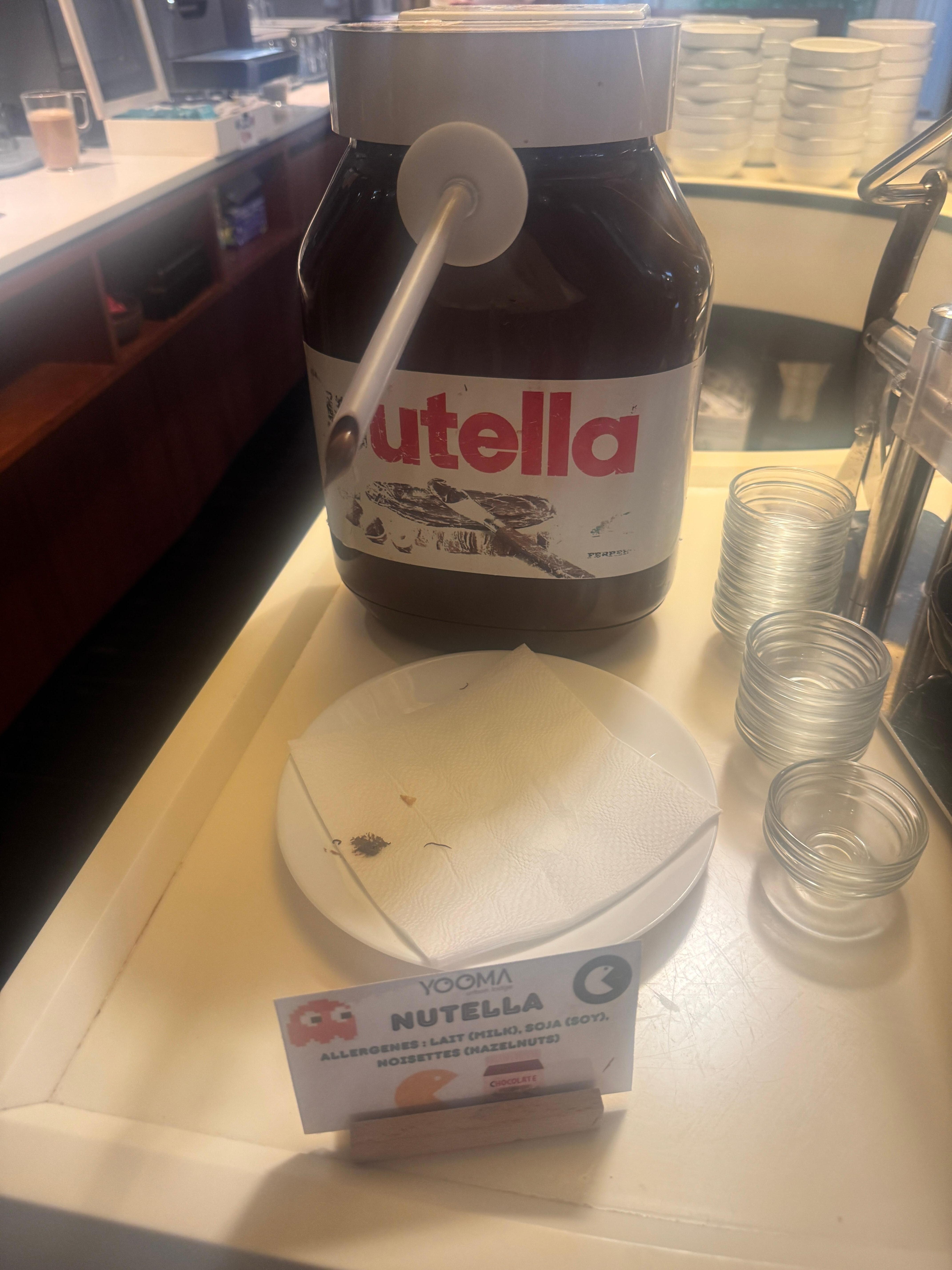 All you can eat Nutella 