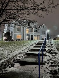 Rear view of property