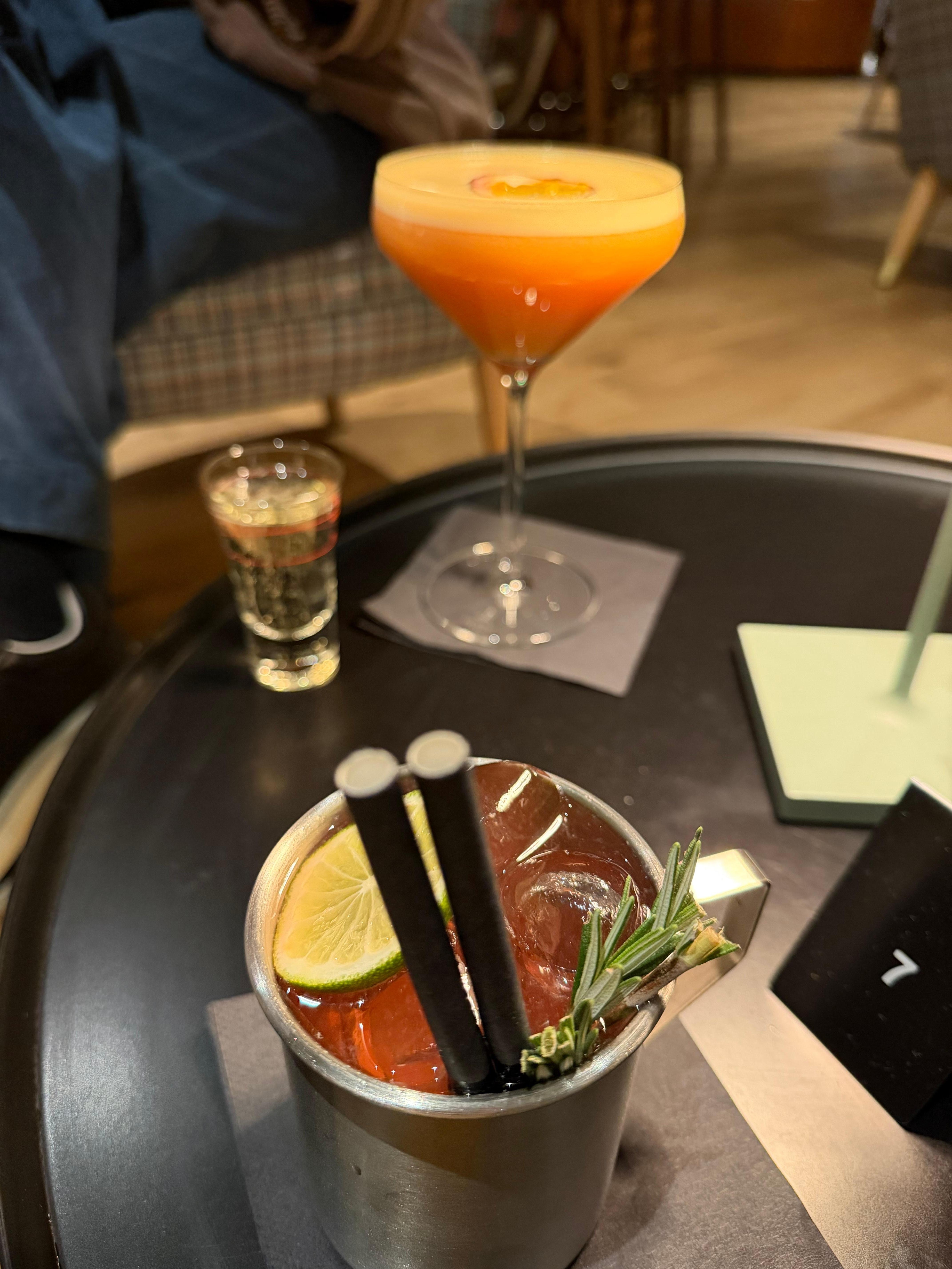 hervorragende Drinks an der Bar