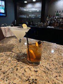 Good drink at the bar