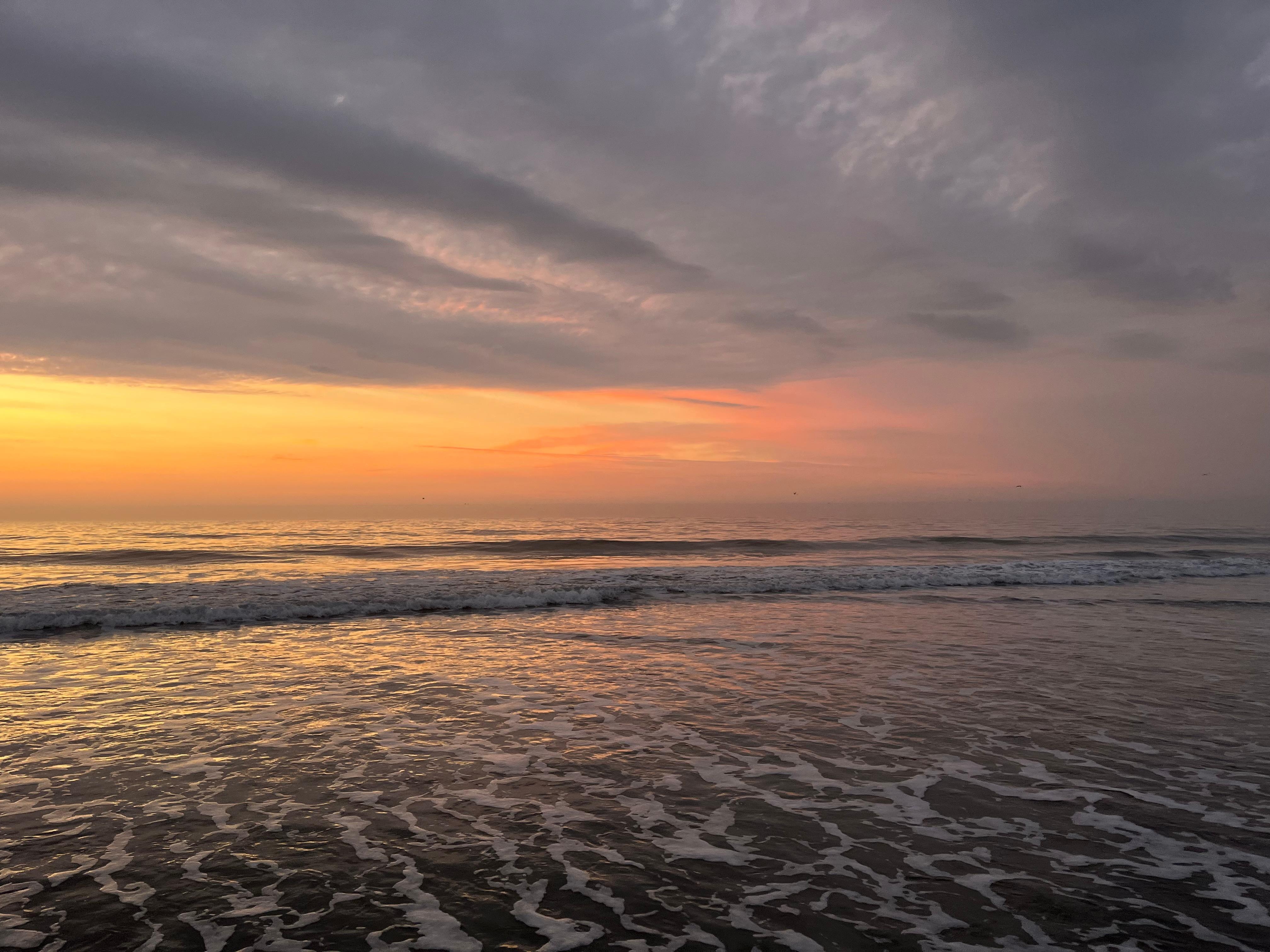 The fabulous beach at dawn 