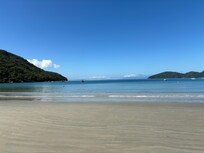 Vista do clube de praia