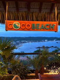 View of the bay from the terrace