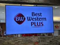 Digital Sign in the Lobby