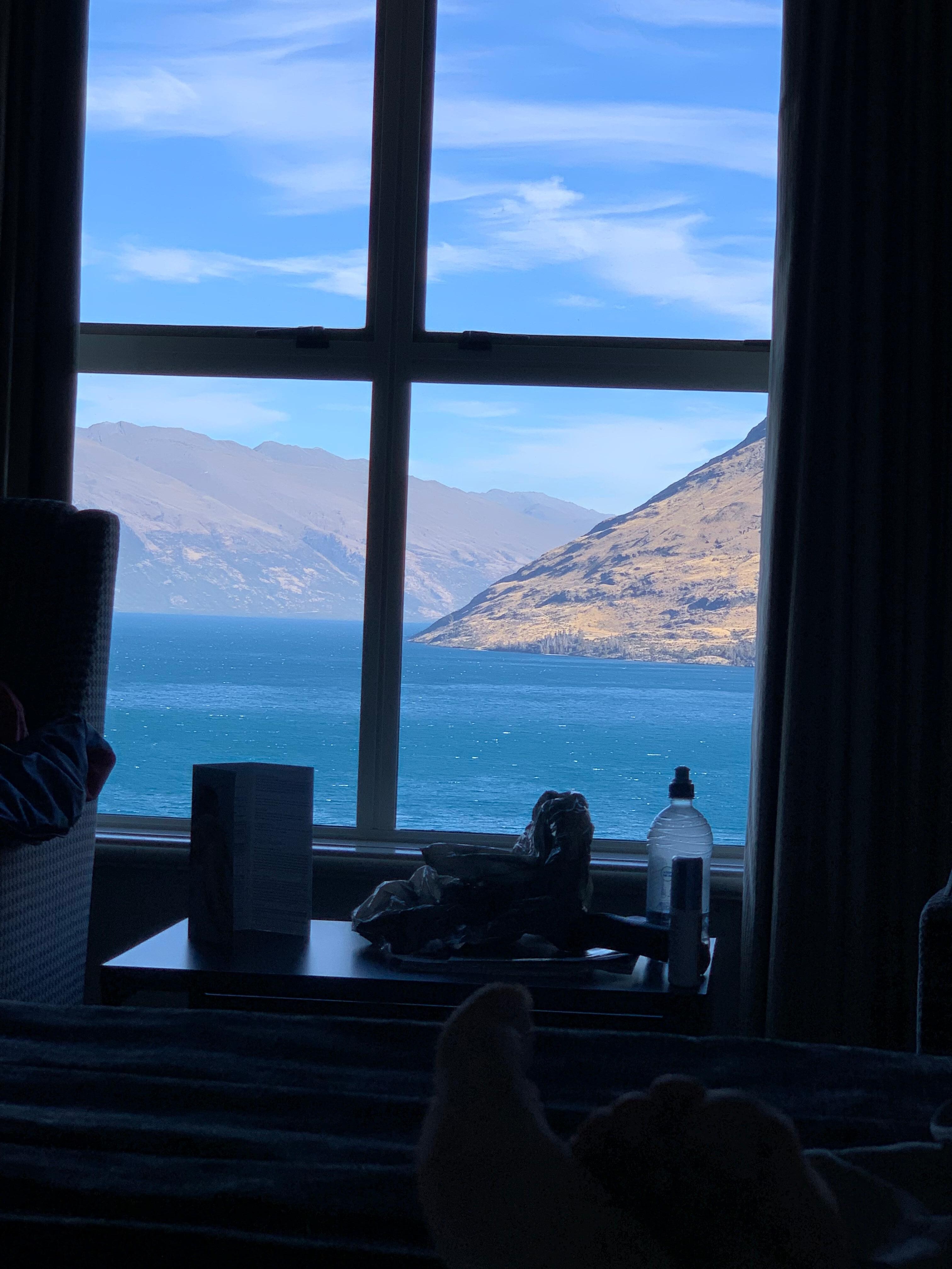 Vuew from our room