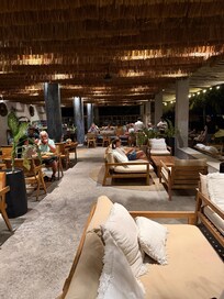 Restaurant at night