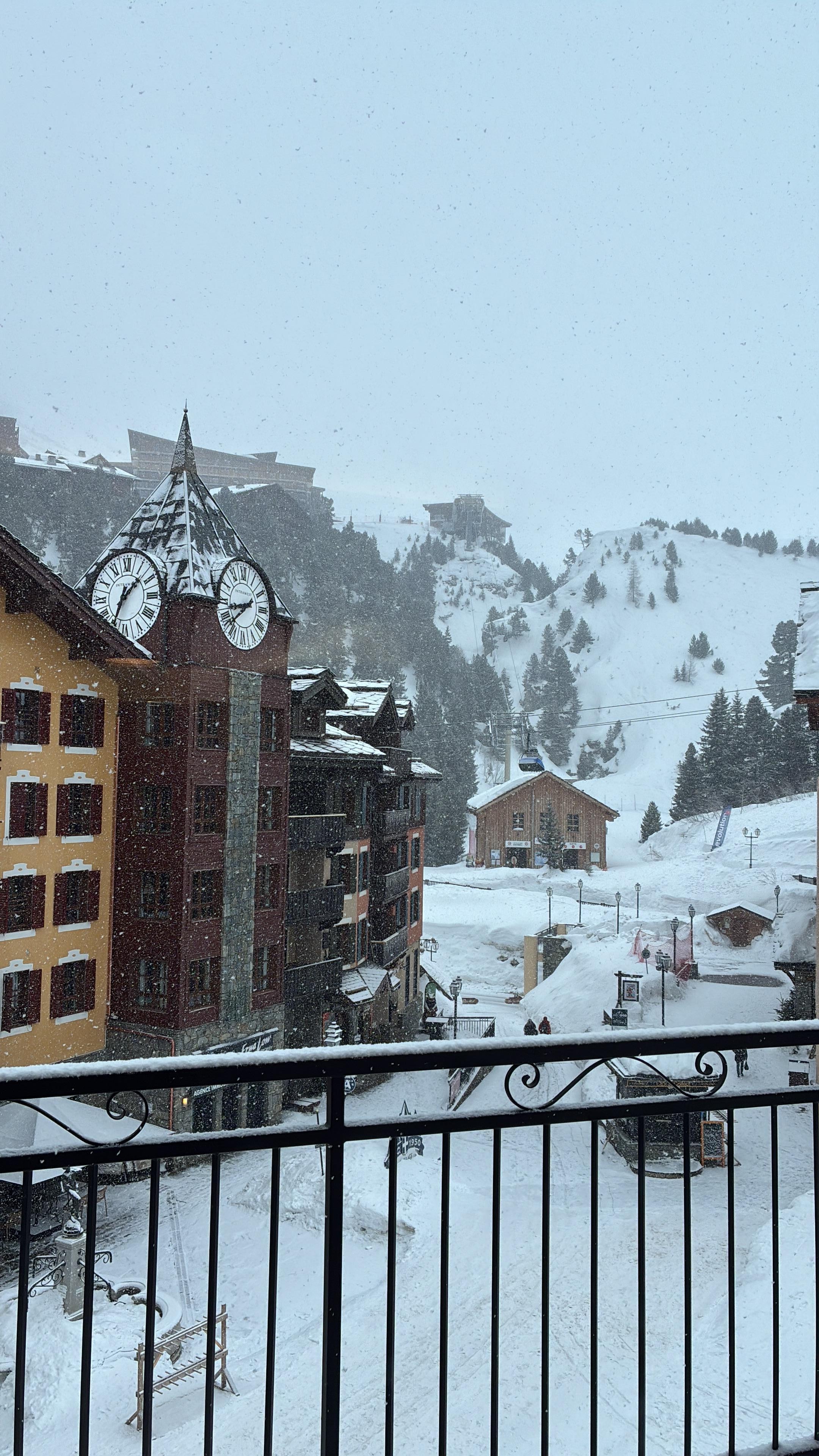 View from lounge balcony