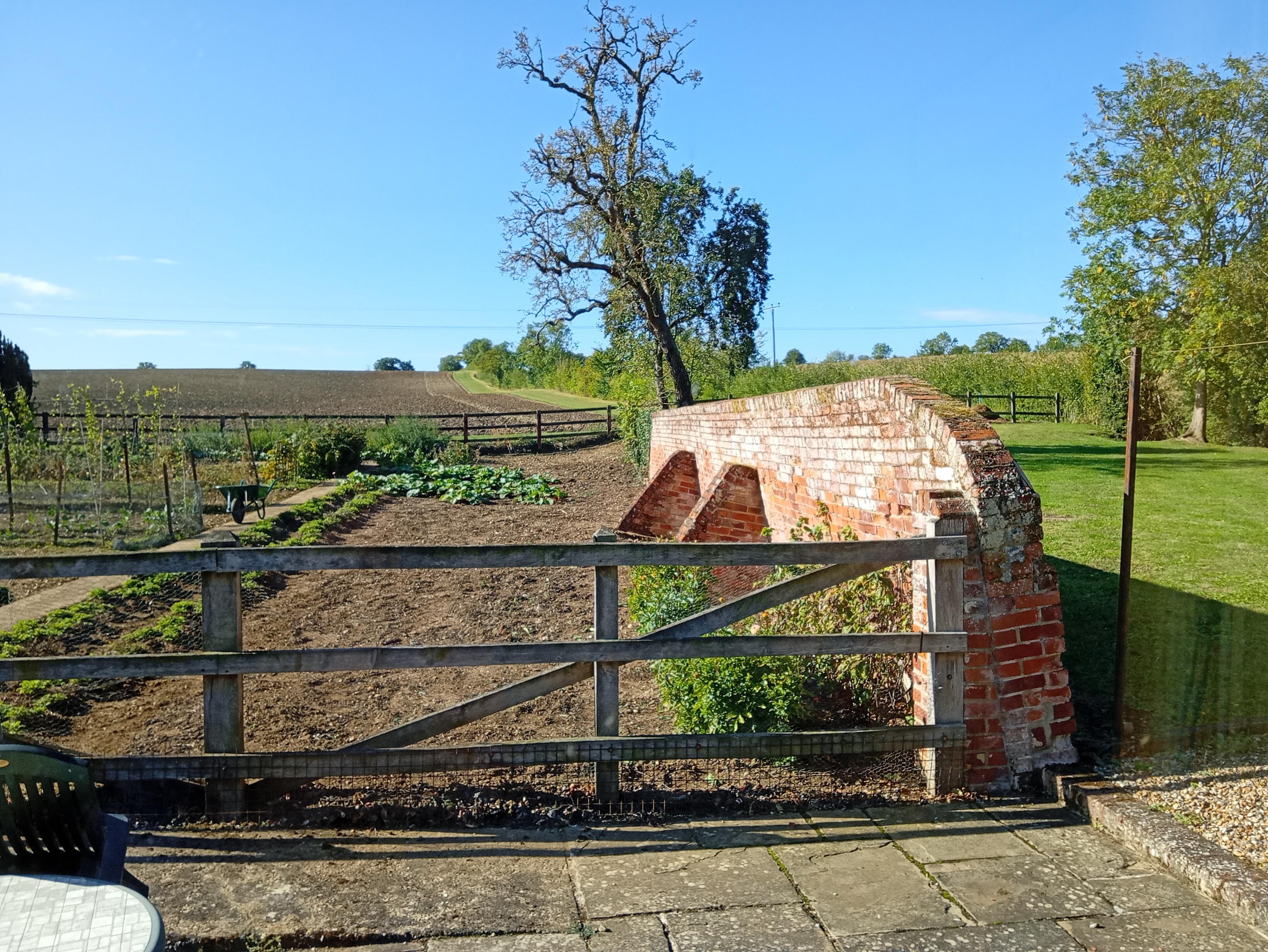 Lovely views from garden room at rear of property 