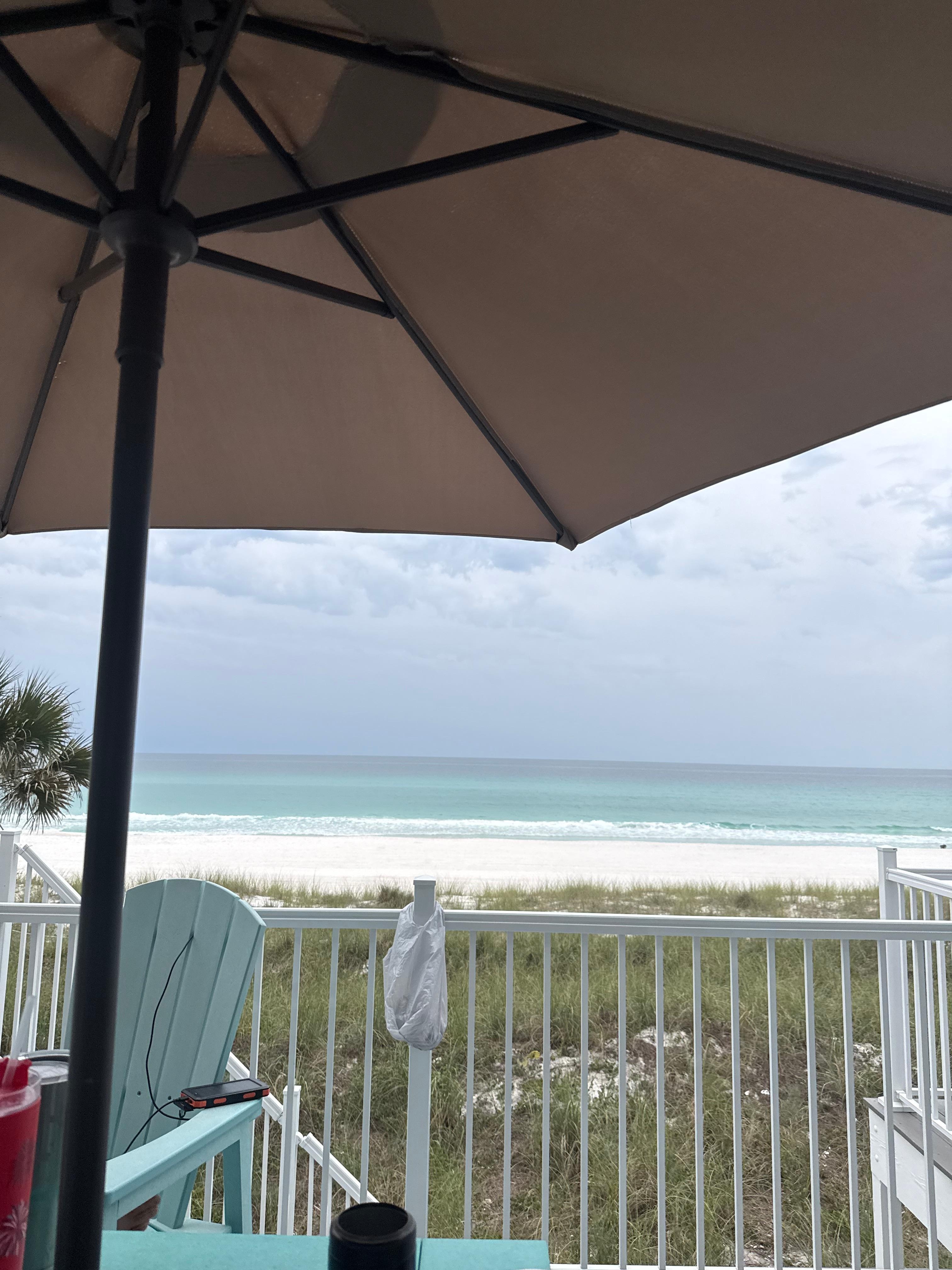 View from the balcony 