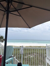 View from the balcony