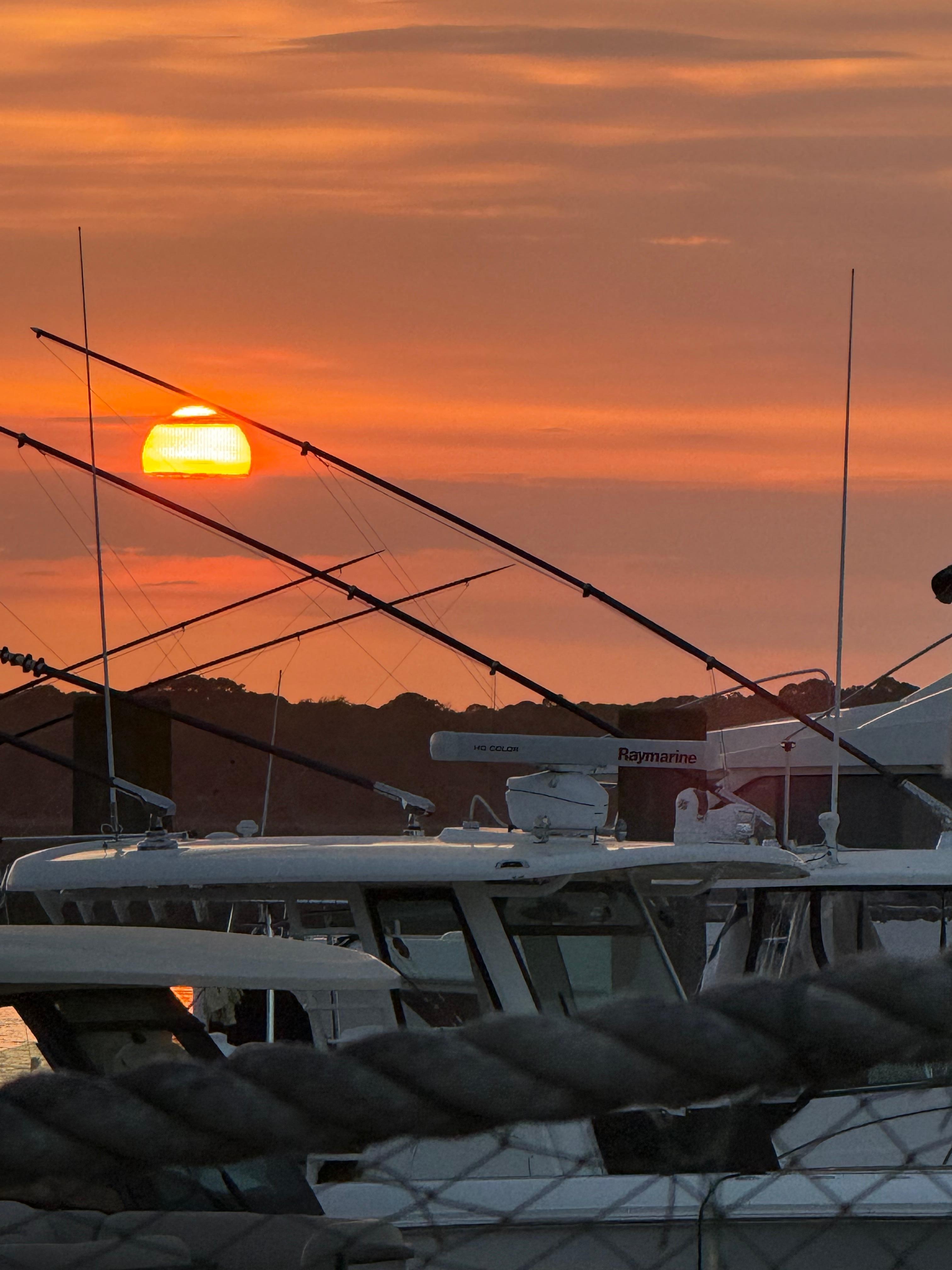 Bohicket Marina Sunset