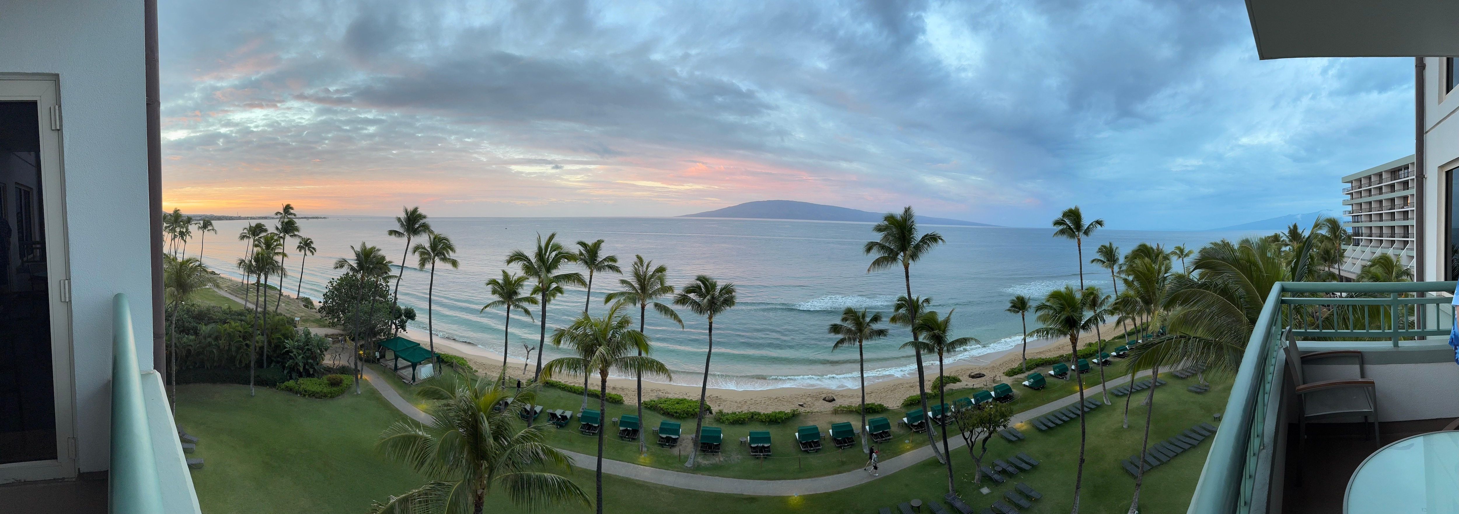 Pano photo from the balcony 