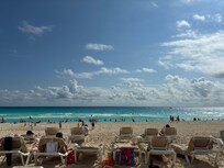 Beautiful sandy well maintained beach with lifeguards