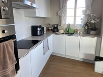 Very functional and clean kitchen