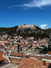 The view from the balcony