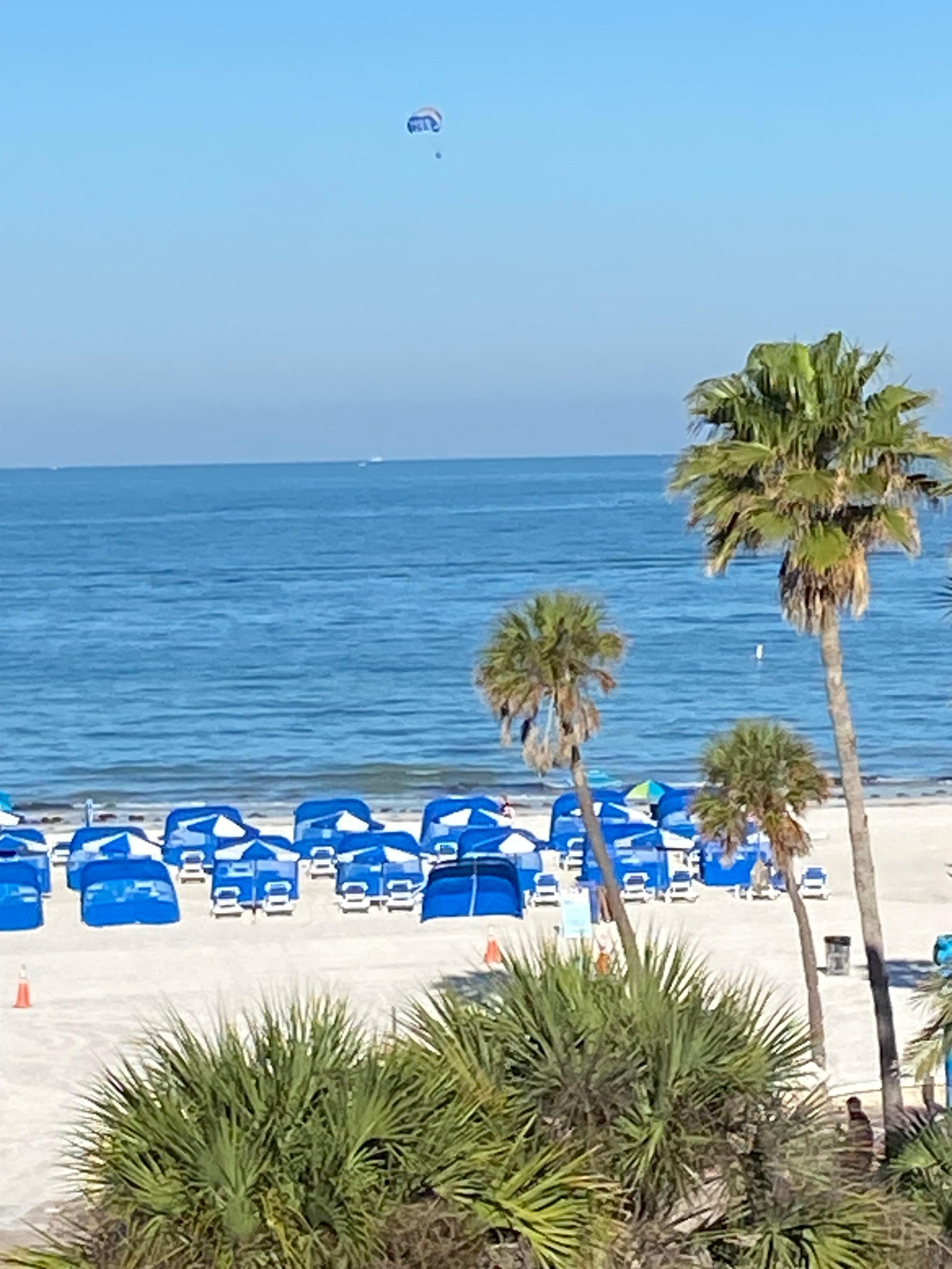 Beach view from my balcony