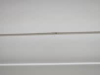 Skirting boards in all the rooms dirty and moudly