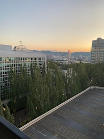 View from balcony room