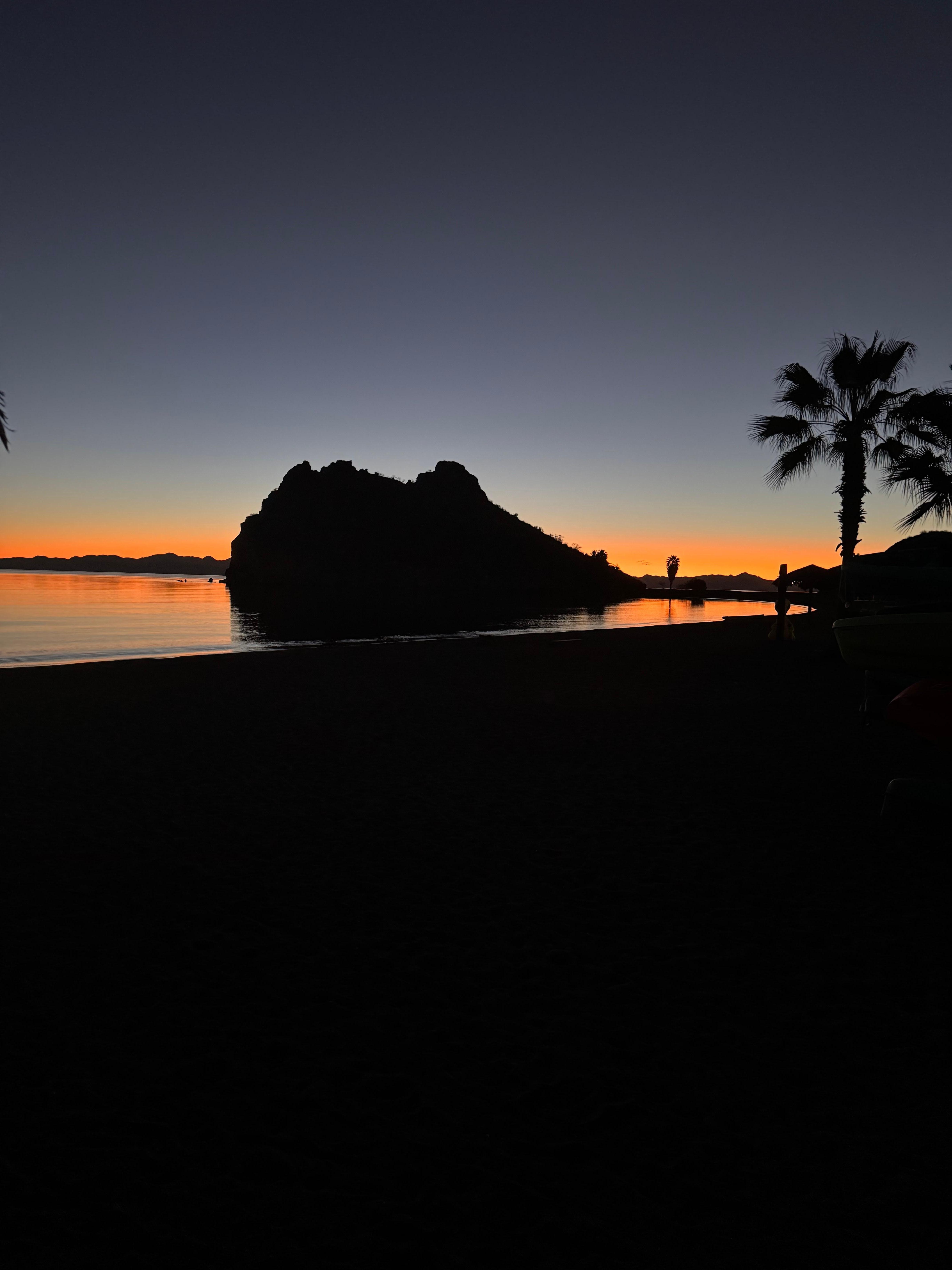 Sunrise from the beach