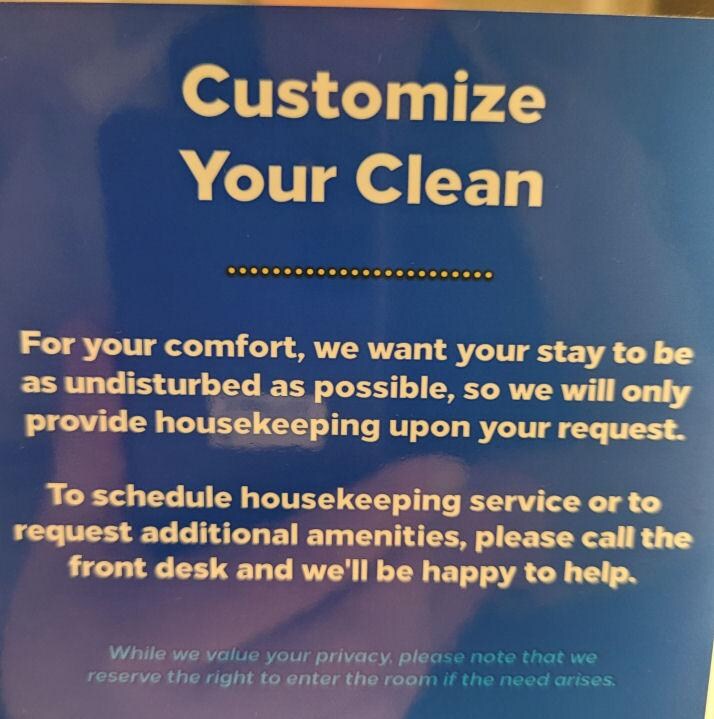 cleaning on demand