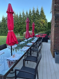 Patio dining!