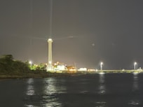 Lighthouse near the resort.