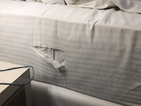 Bedding needed attention