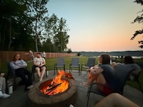 My Favorite place at 9pm when the sun was setting over the lake