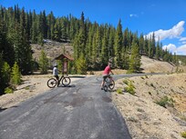 e-bikes on the Mineral Belt Trail
