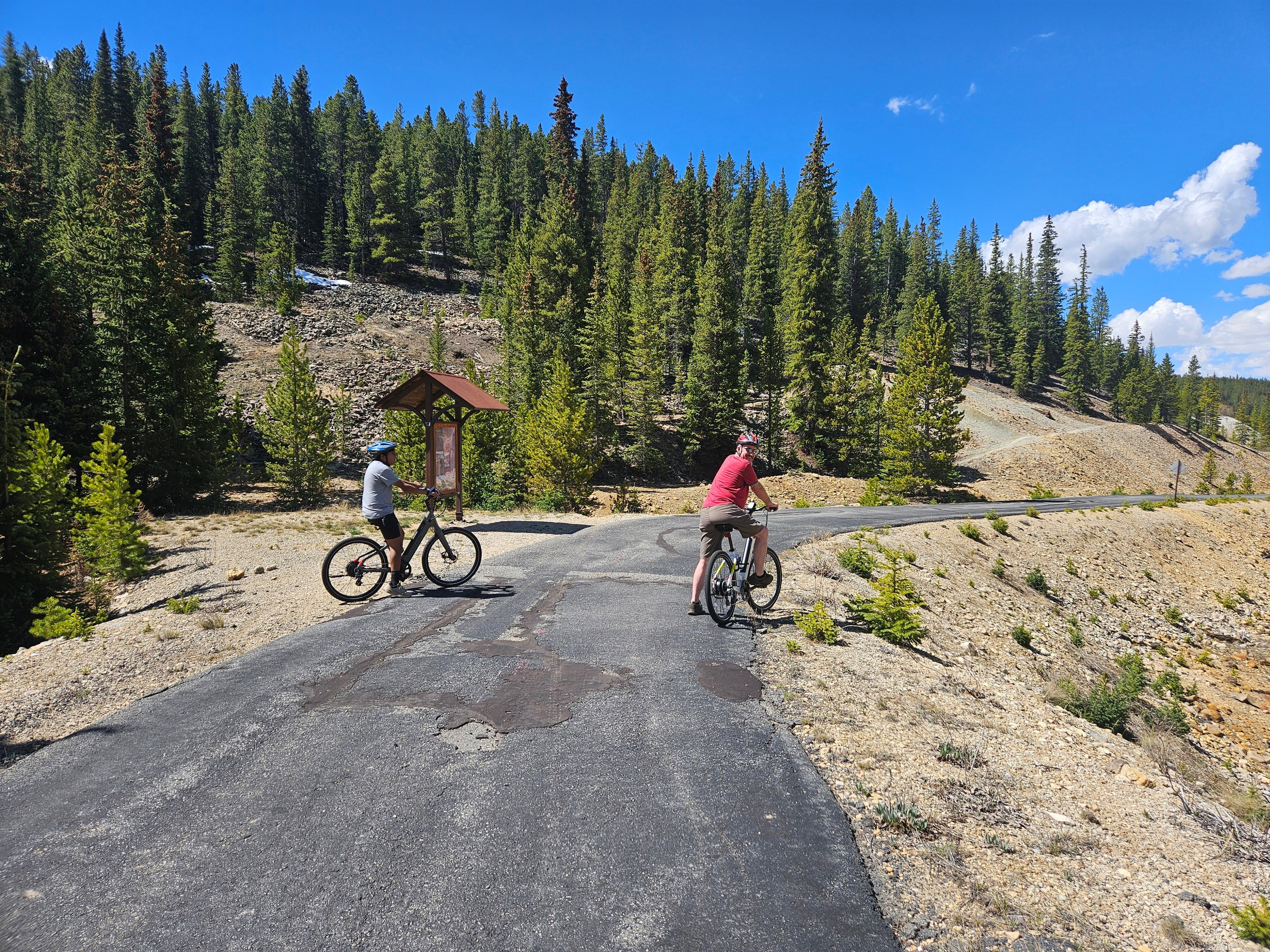  e-bikes on the Mineral Belt Trail