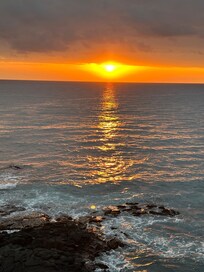 Sunset from the lanai