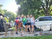 Milestone birthday celebration with my sisters.