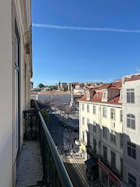 View of Rossio square from the room