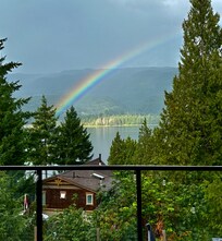 Rainbow from the deck