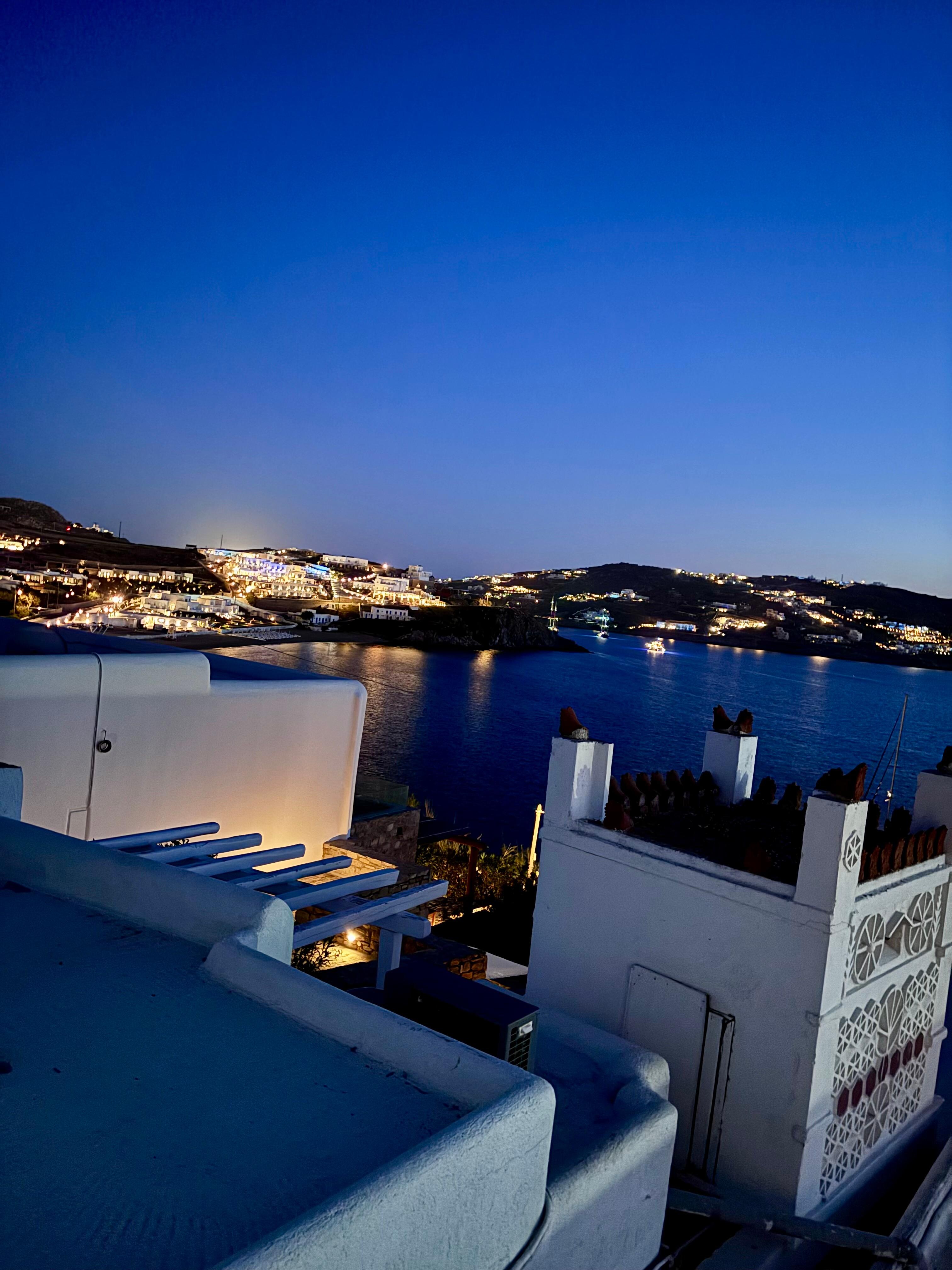 Nighttime view