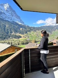 View from our balcony