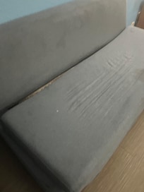 Dirty couch sleeper