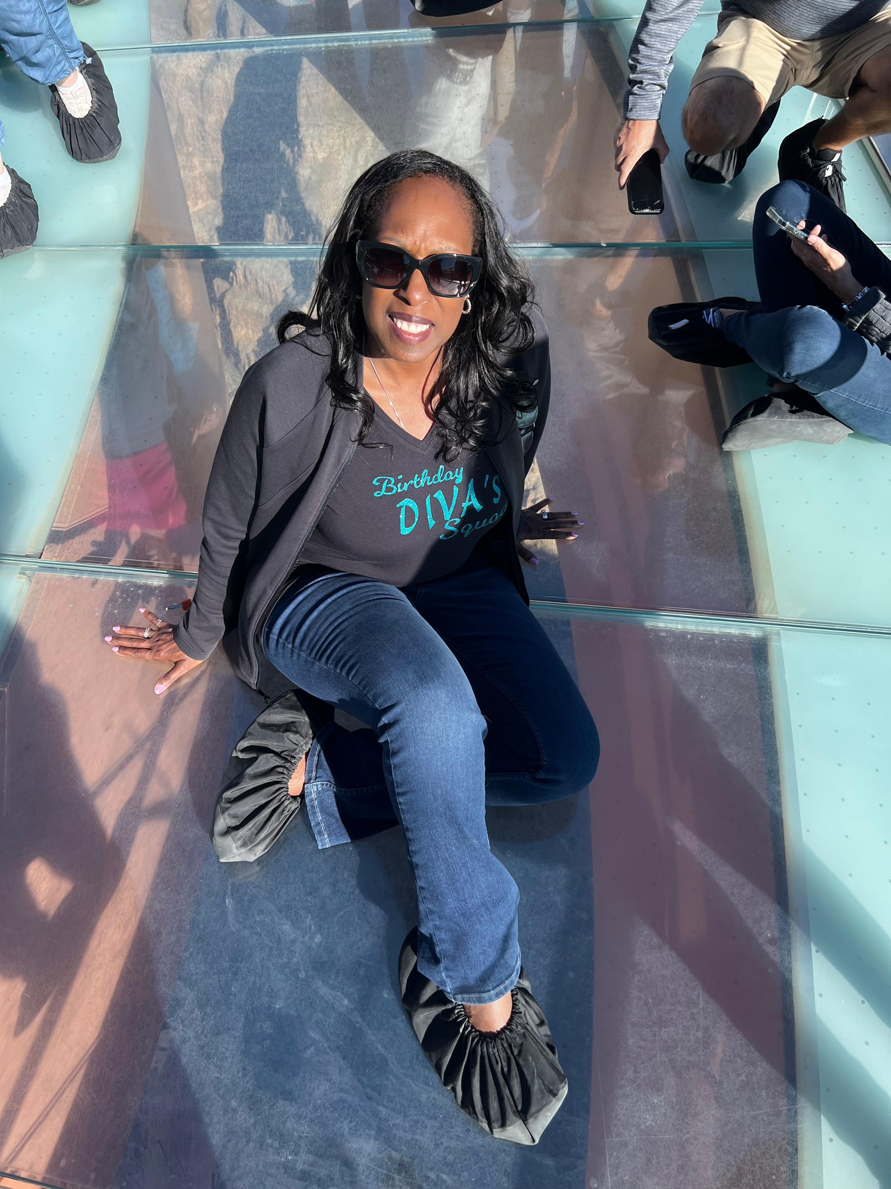 Michelle on Sky Walk 10/24:25