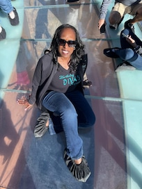 Michelle on Sky Walk 10/24:25