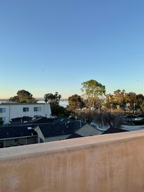 View from rooftop deck