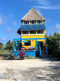 Main floor is the VRBO. Owner lives upstairs and takes really good care of the property and guests.