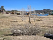 View of lake and mts from the porch